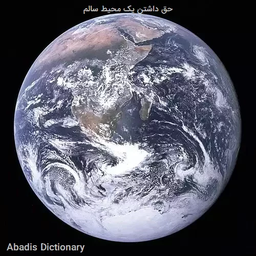 حق داشتن یک محیط سالم